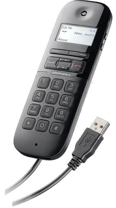 Телефонная трубка Plantronics Calisto P240M - USB , оптимизирована для MOC, Lync [#]