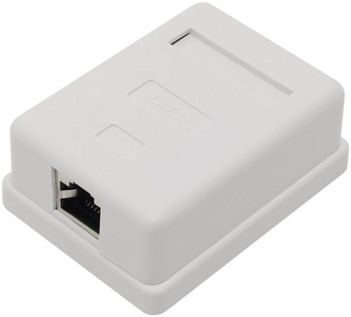 Розетка внешняя RJ-45 кат.5e универсальная