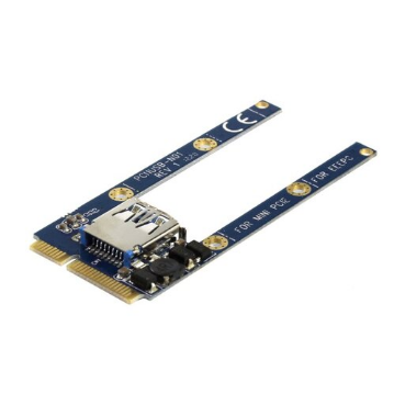 Переходник Espada (MEUU2) mini PCI-E -) USB2.0 (OEM) Переходник Espada (MEUU2) mini PCI-E -) USB2.0 (OEM)