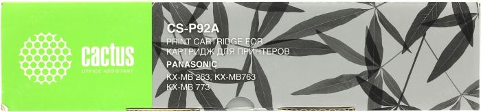 Тонер-картридж Cactus  CS-P92A для  Panasonic KX-MB263/763/773