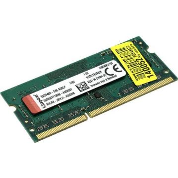 Модуль памяти SODIMM 4Gb DDR-III PC3-10600 200pin Kingston (KVR13S9S8/4)
