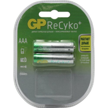 Аккумулятор GP 85AAAHCB-2 (1.2V,820mAh) NiMh, Size 'AAA' (уп.2шт)