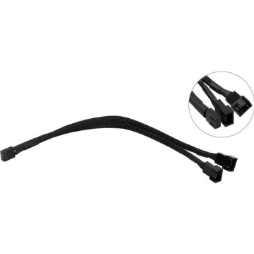 Разветвитель питания для  вентиляторов 4pin-)2x4pin Разветвитель питания для  вентиляторов 4pin-)2x4pin