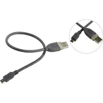 Кабель USB 2.0 A-miniB 5P 1,8m HAMA 0,25м Кабель USB 2.0 A-miniB 5P 1,8m HAMA 0,25м